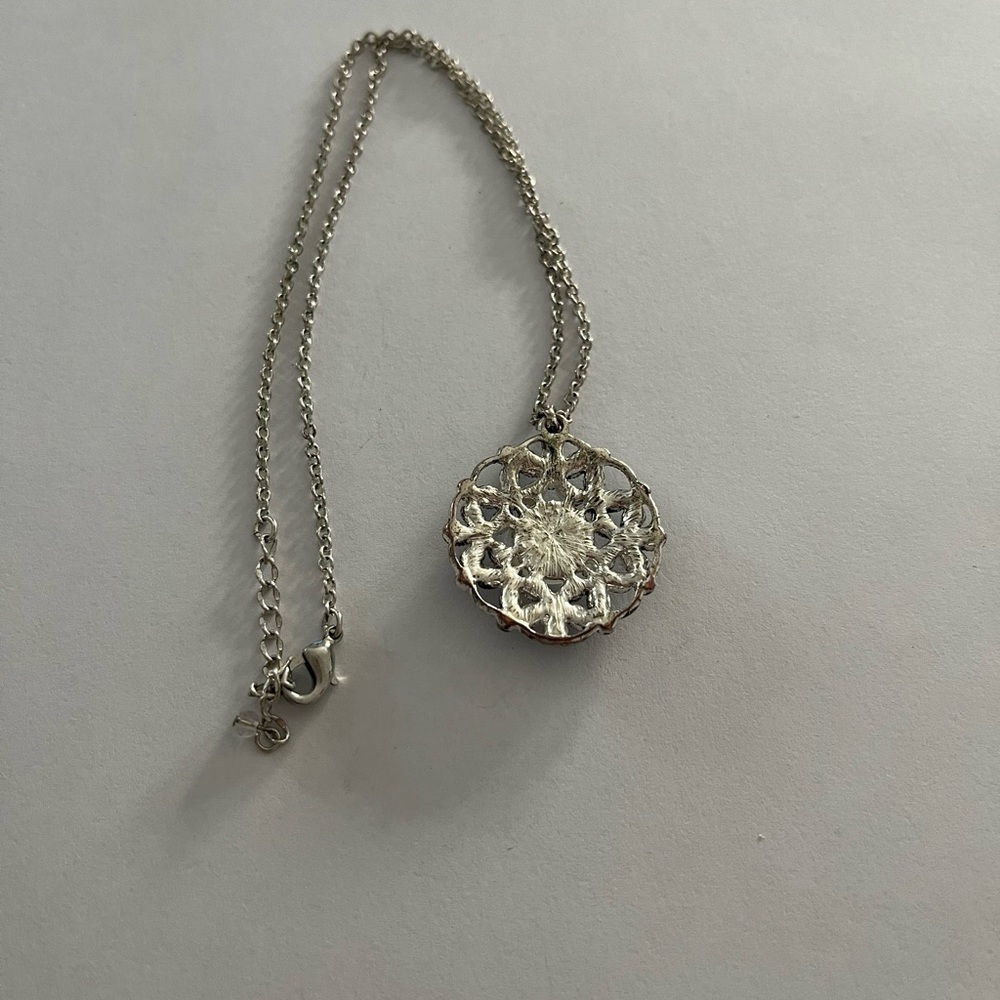 Morcasite & moonstone necklace. - Picture 5 of 5